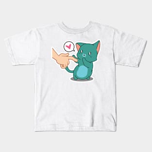 Cute Cat Kids T-Shirt